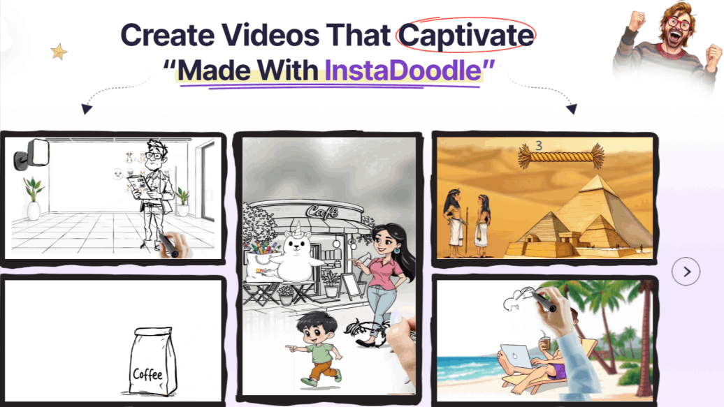 InstaDoodle-FB-Offer-v31-Create-AI-Doodle-Videos-With-Ease NOw